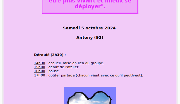 Affiche atelier Nath 05 10 24