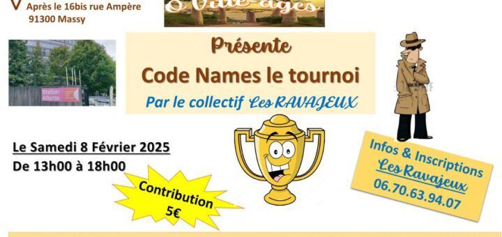 Affiche Code Names 08 02 25
