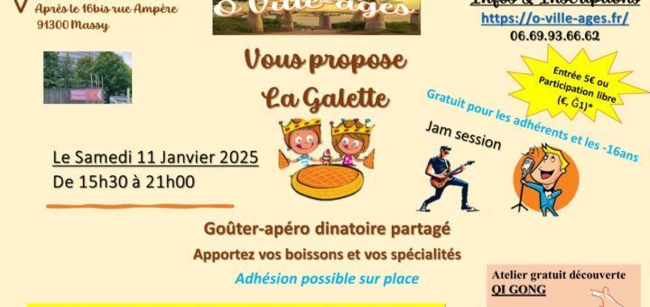 Affiche Galette 11 01 25