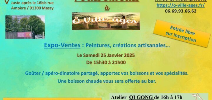 Affiche Portes ouvertes expo ventes 25 01 25