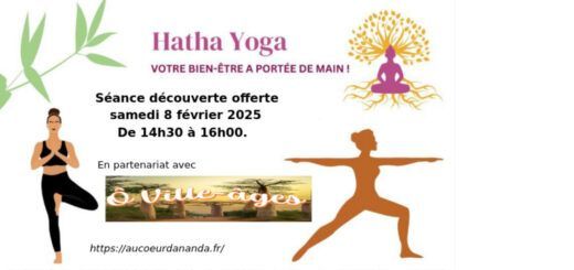 Affiche seance hatha Yoga 08 02 25
