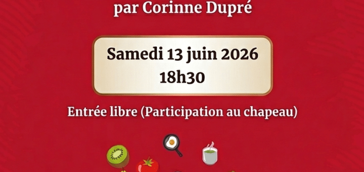 Affiche Conf. Se nourrir. Corinne Dupre