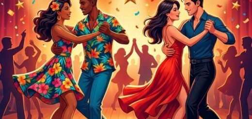 Affiche Stage danses latines