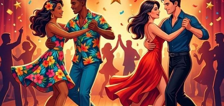 Affiche Stage danses latines