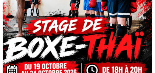 Stage Boxe thai 19 au 24 10 26